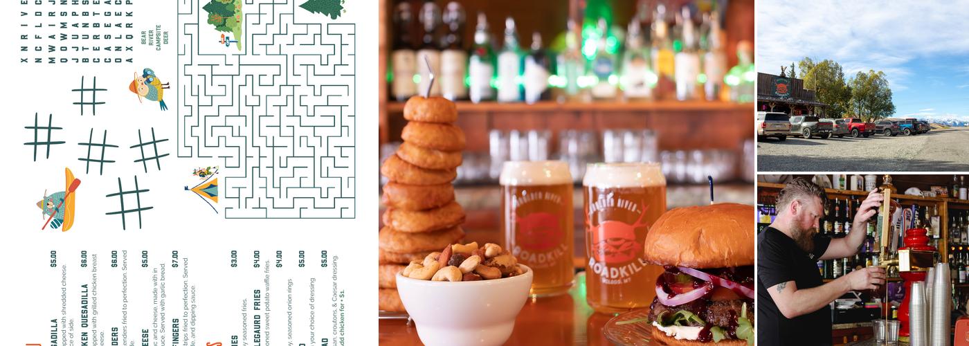 Boulder River Roadkill Menu