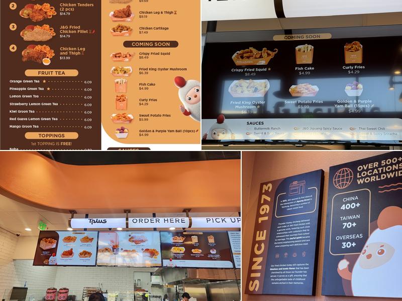 J&G Fried Chicken | Irvine Menu