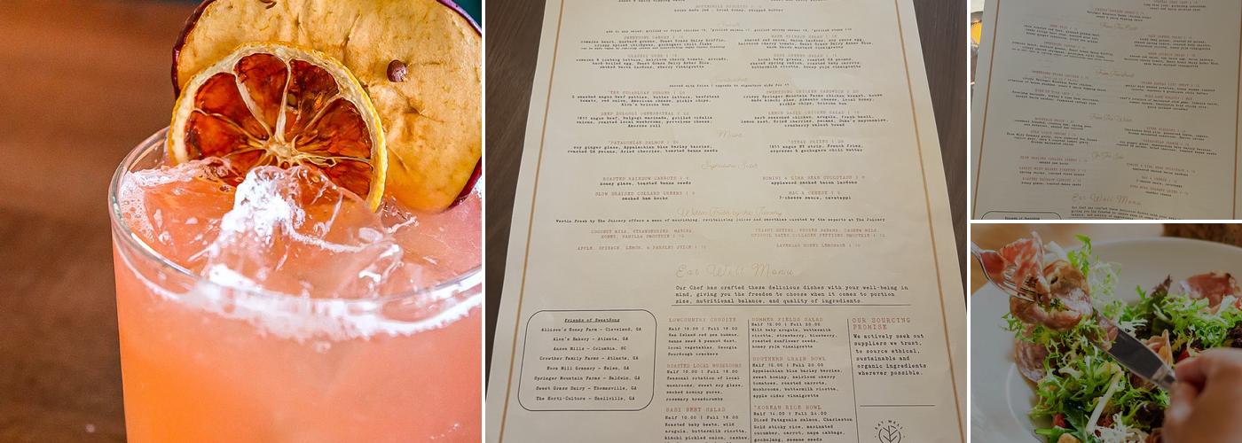 SweetSong Kitchen & Bar Menu