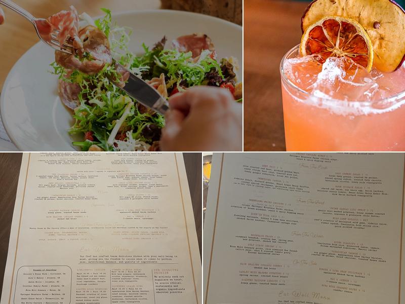 SweetSong Kitchen & Bar Menu