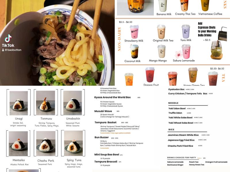 Bao Button Menu