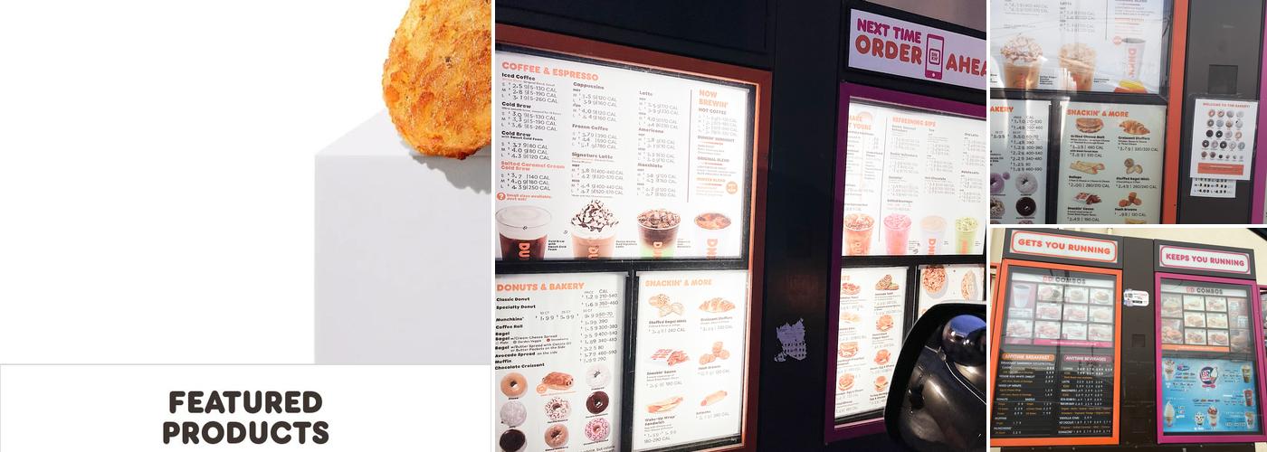 Dunkin' Menu