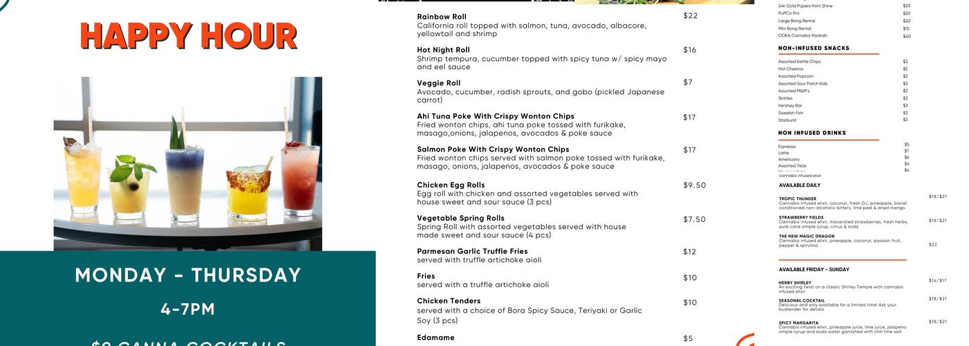 The Artist Tree Weed Dispensary & Lounge Hawthorne Menu