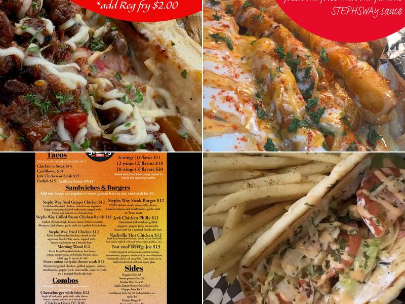 Steph's Way Menu