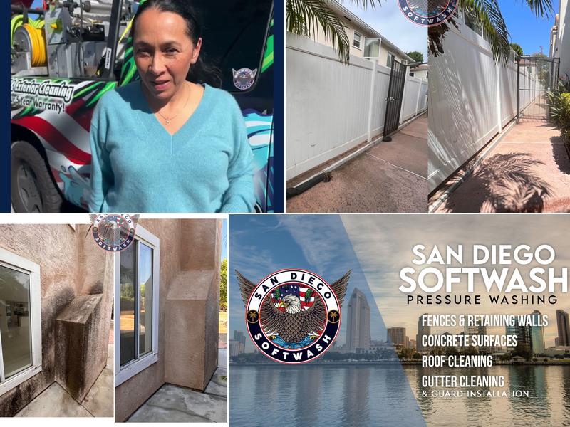 San Diego Softwash Pressure Washing
