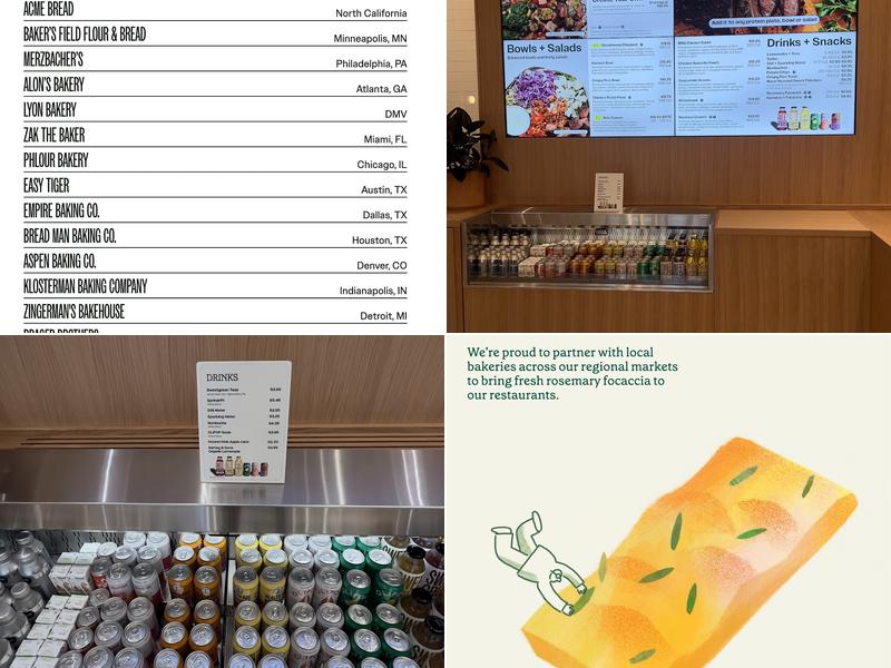 sweetgreen Menu