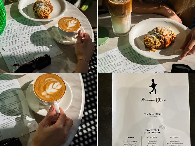 Madame Olivia Menu