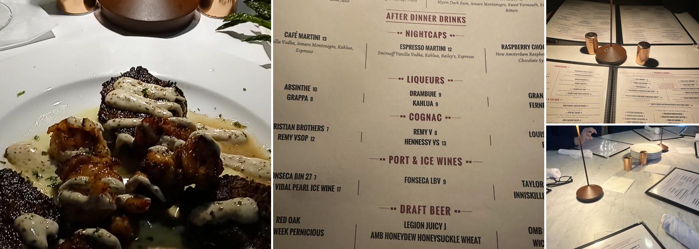 Epic Chophouse Greensboro Menu