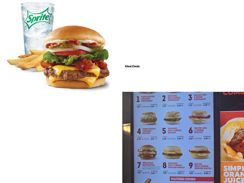 Wendy's Menu