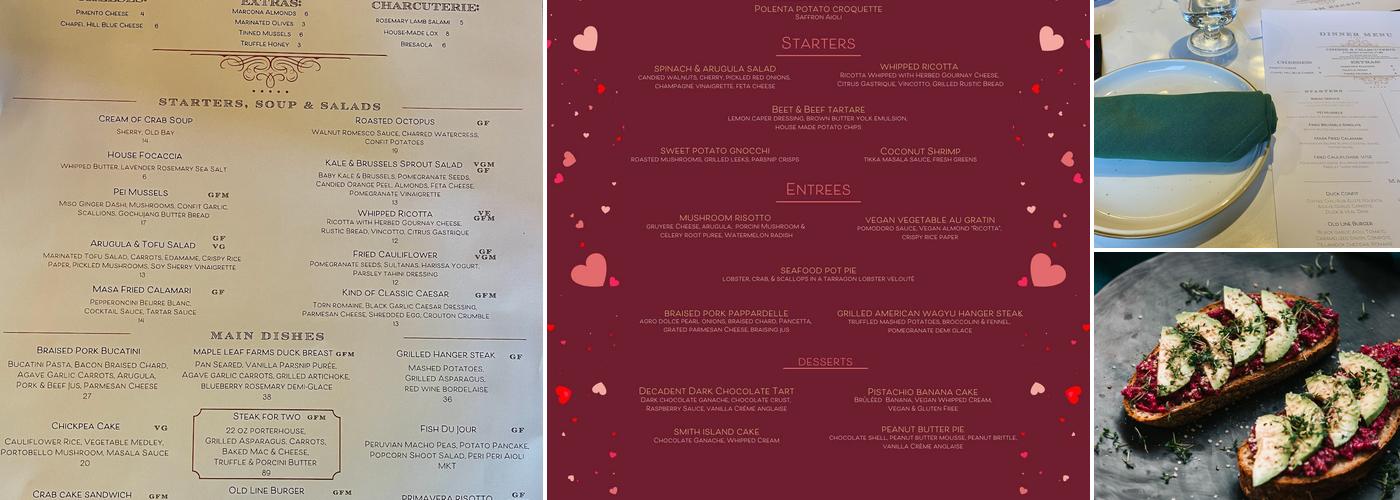 Old Line Kitchen & Wine Bar Menu