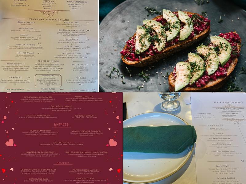 Old Line Kitchen & Wine Bar Menu