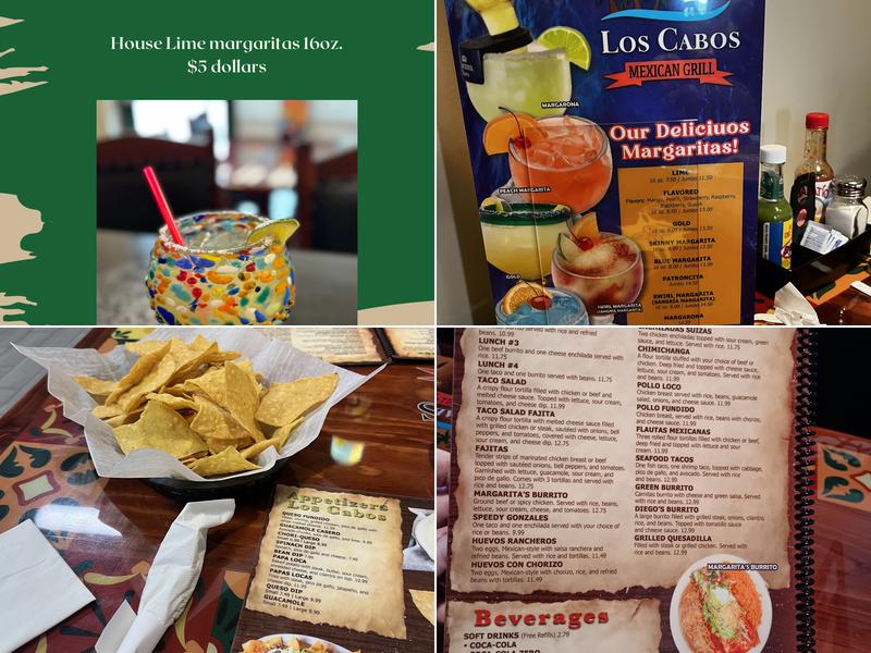 Los Cabos Mexican Grill Lincoln Menu