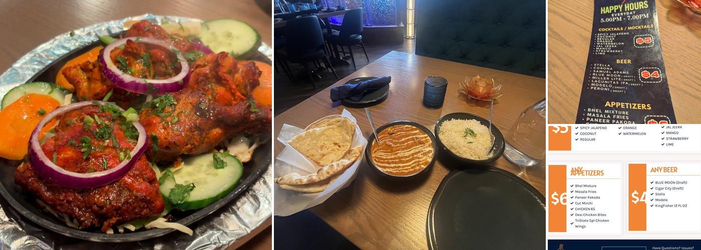 TriState Indian Cuisine Menu