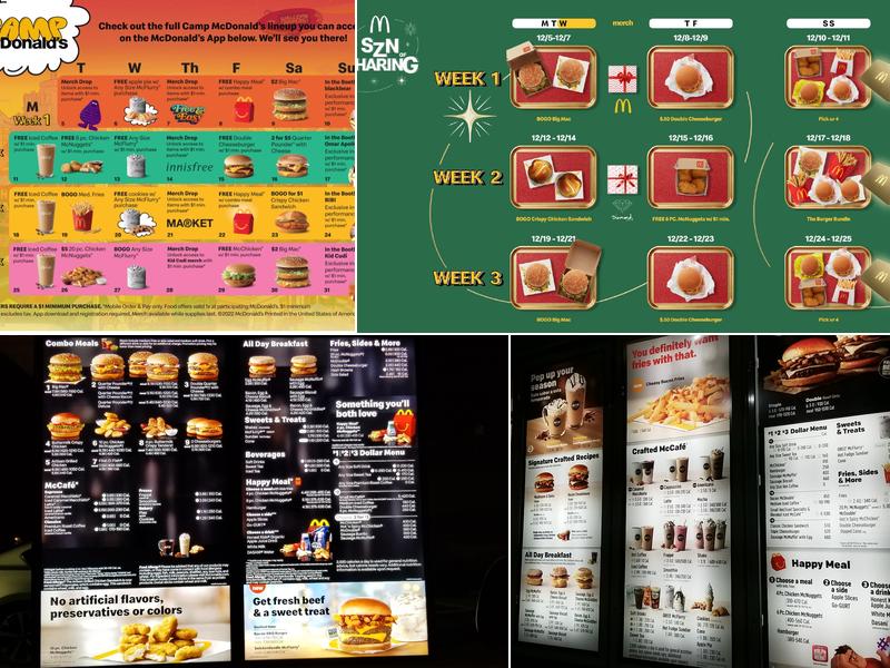 McDonald's Menu