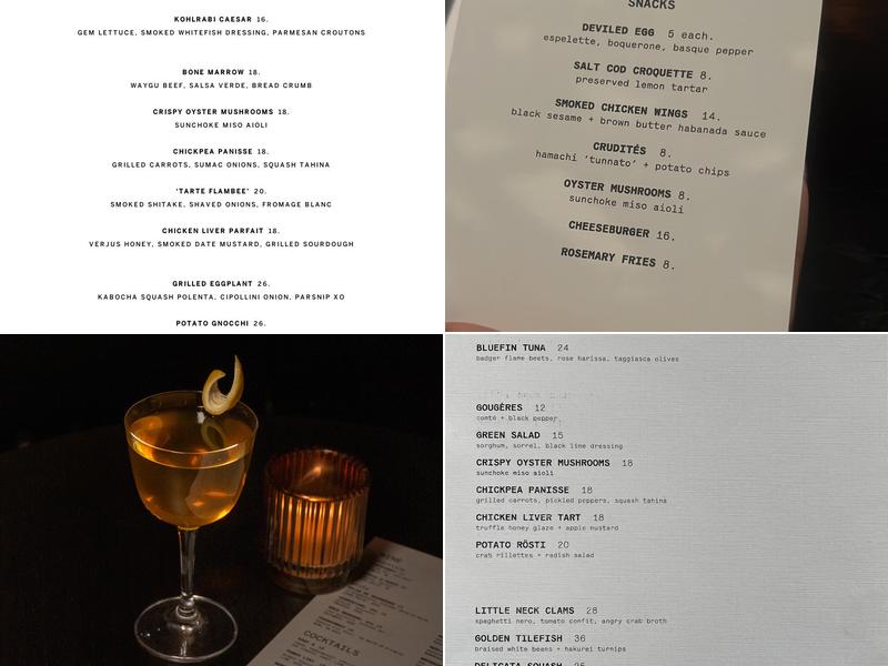 a.kitchen+bar - D.C. Menu