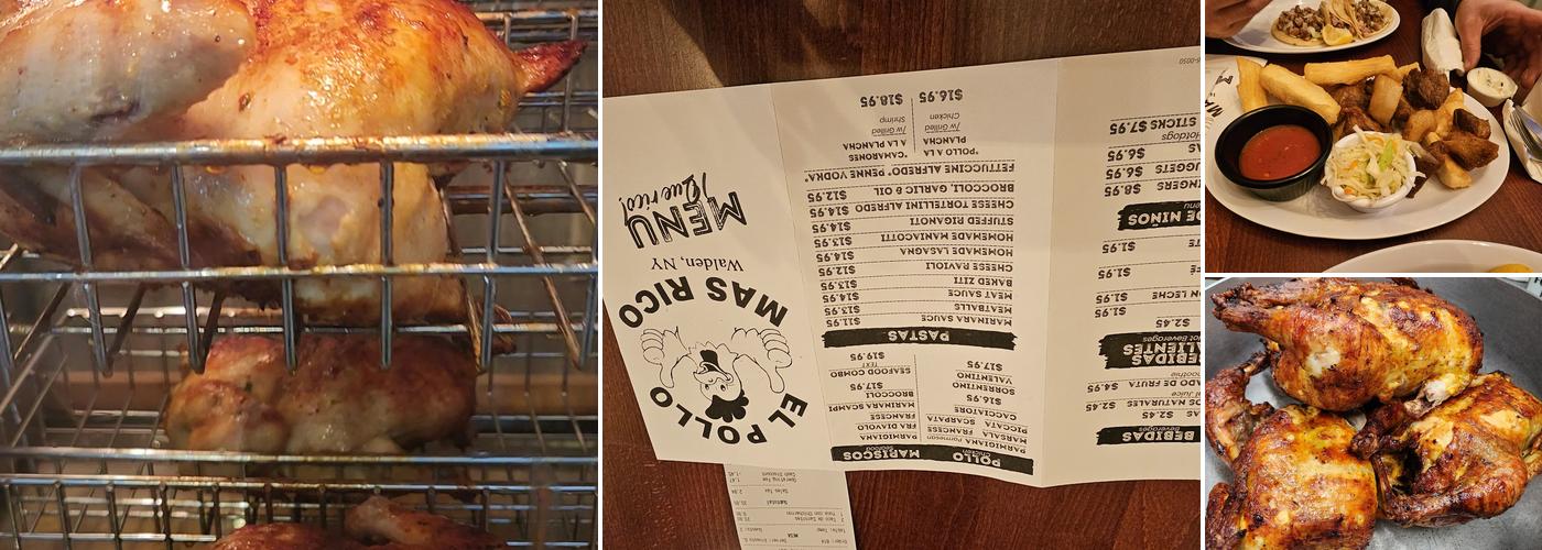 El pollo mas rico Menu