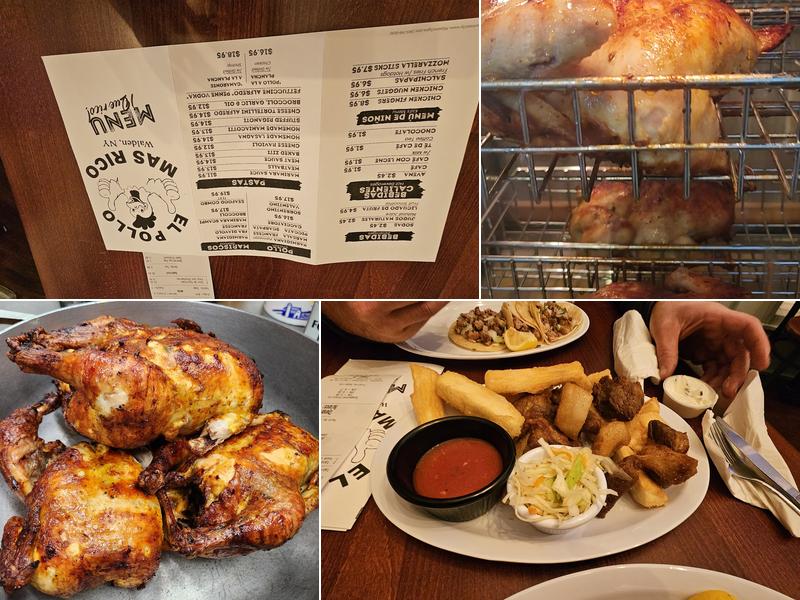 El pollo mas rico Menu