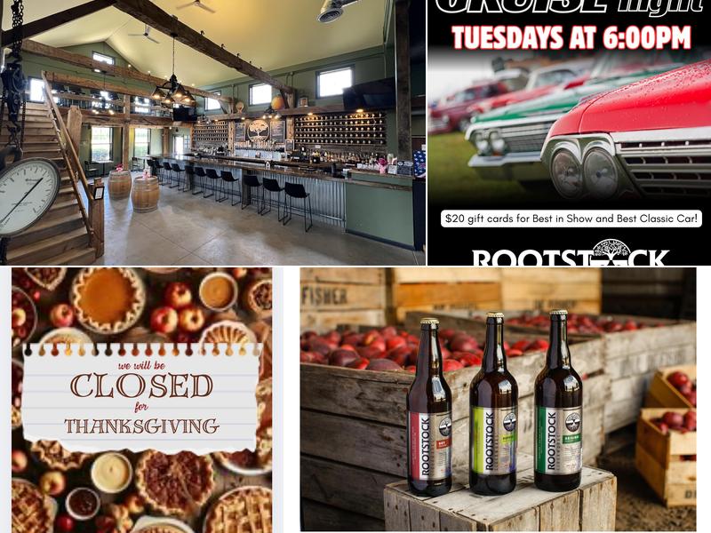 Rootstock Cider & Spirits 3274 Eddy Rd, Williamson