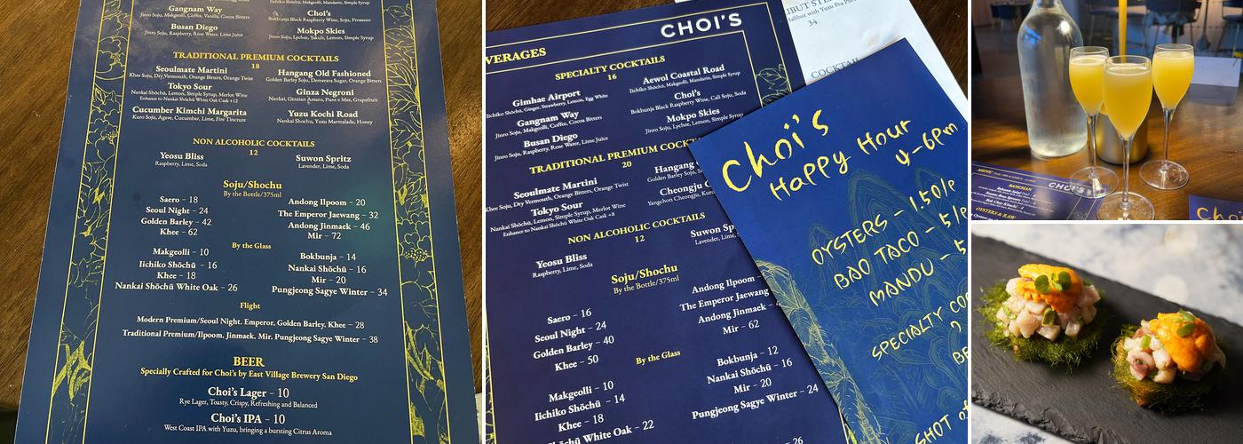 Choi's Menu