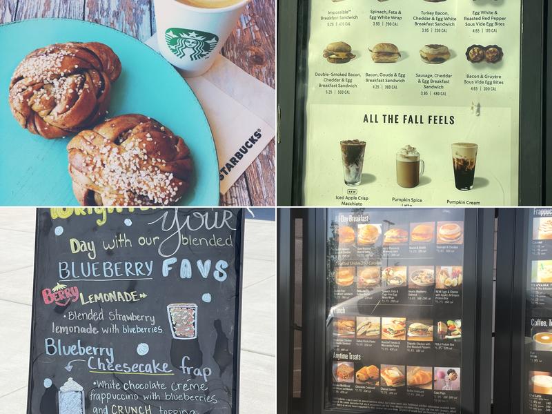 Starbucks Menu