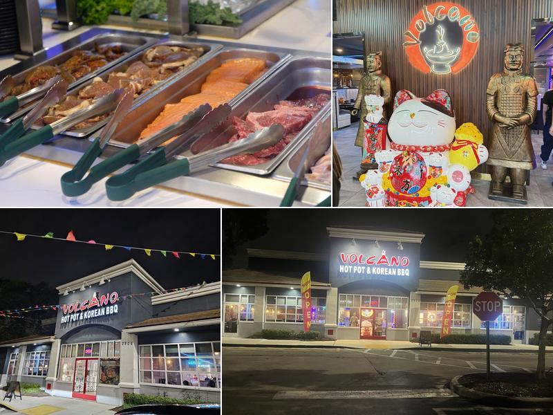Volcano Hot Pot & Korean BBQ 2906 Oakwood Blvd, Hollywood