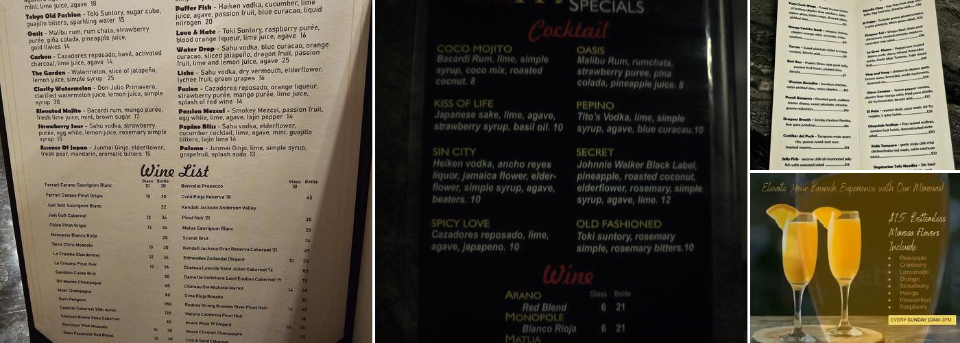 La Gran Muralla Menu