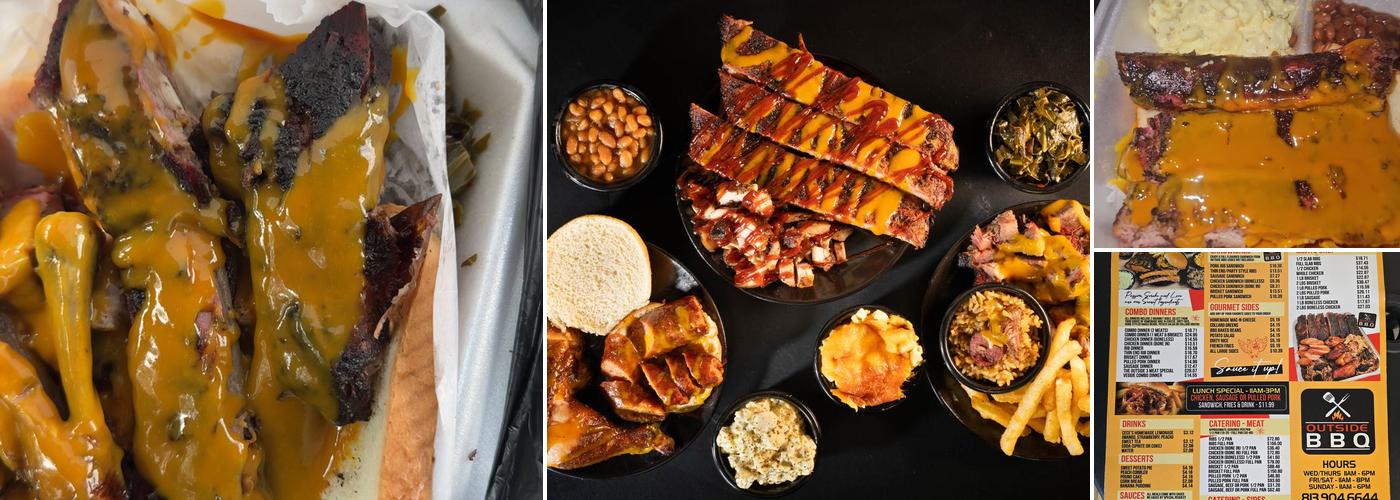 OUTSIDE BBQ Menu