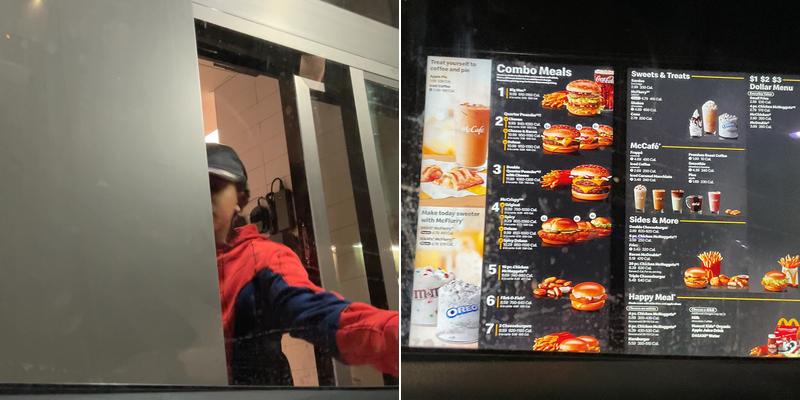 McDonald’s Menu