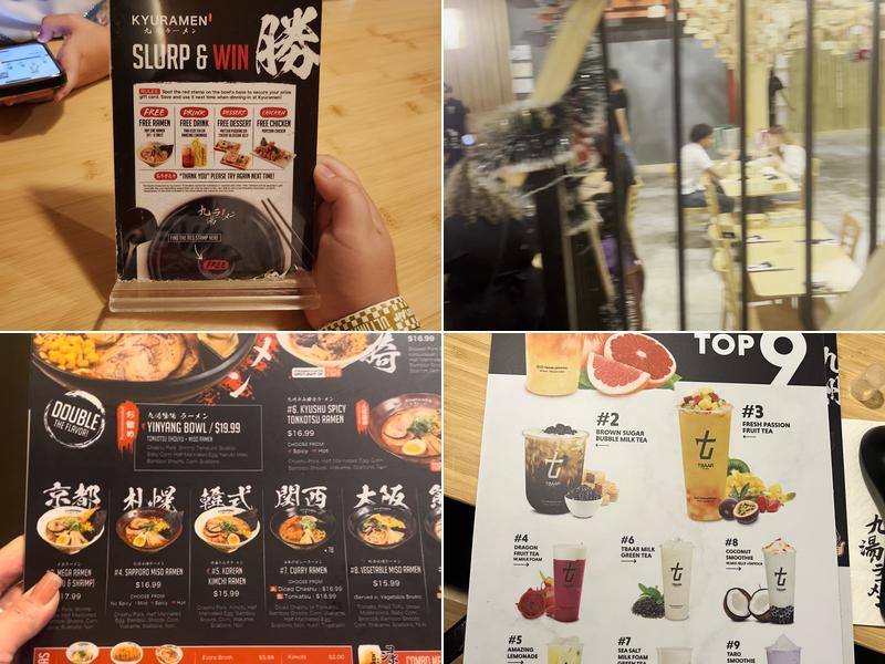 Kyuramen x TBaar - Shenandoah Menu