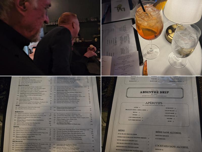 La Ville Lumière Menu