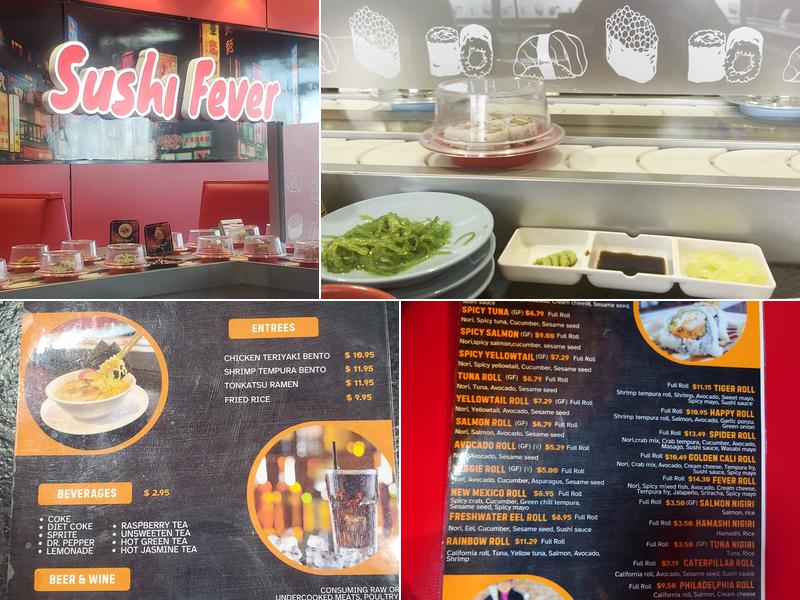 Sushi Fever Menu