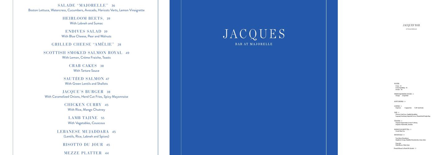 Jacques Menu