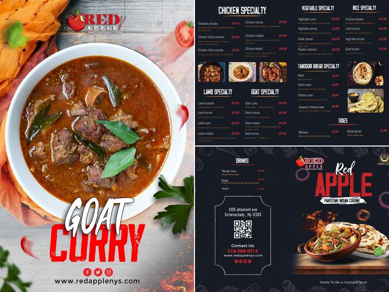 Red Apple - Pakistani Indian Cuisine Menu