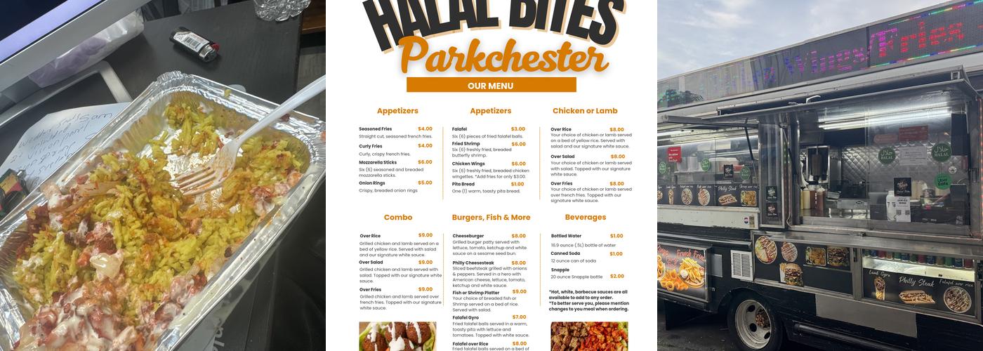 Halal Bites Parkchester Menu