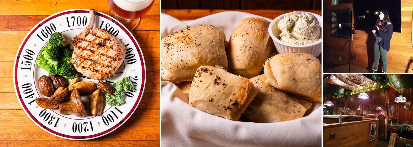 The Woods Restaurant and Lounge Menu