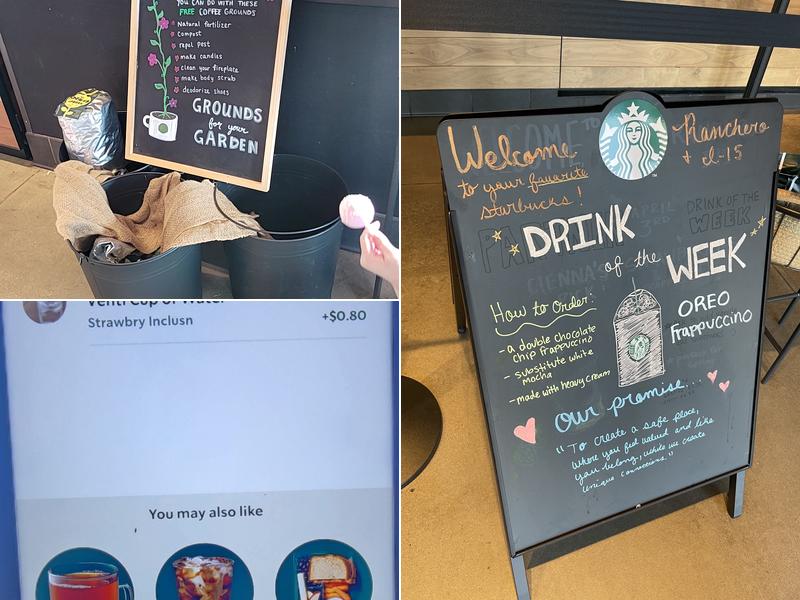 Starbucks Menu