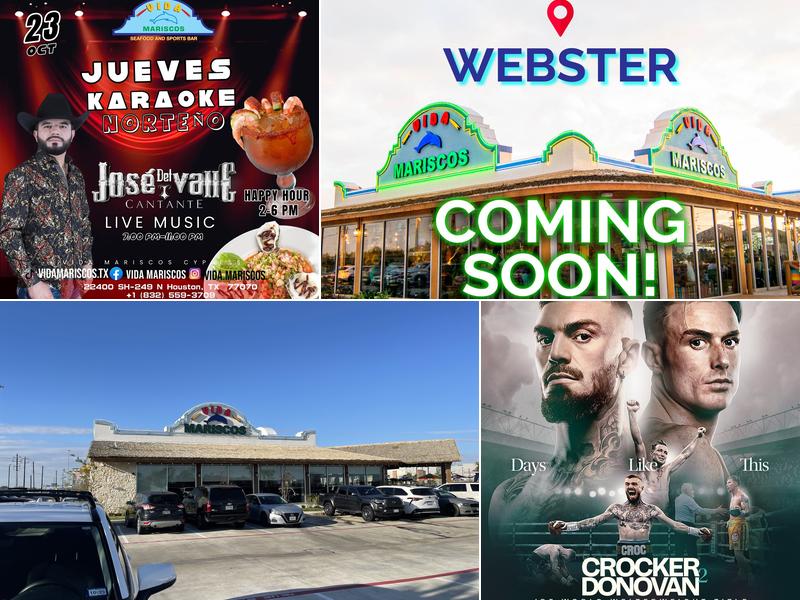 Vida Mariscos 210 Osprey Dr, Webster