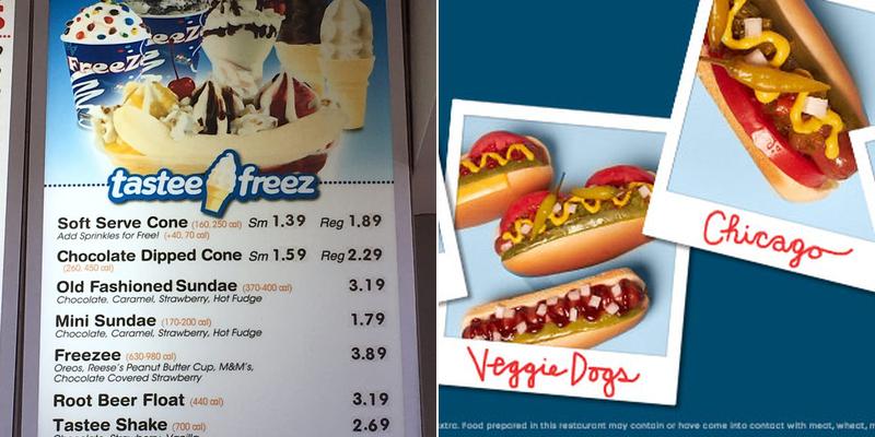 Wienerschnitzel Menu