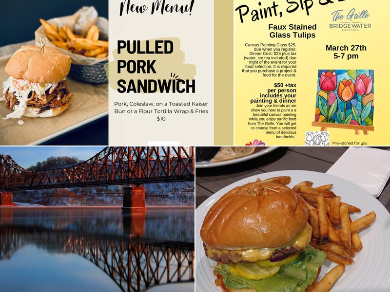 The Grille at Bridgewater Crossing Menu