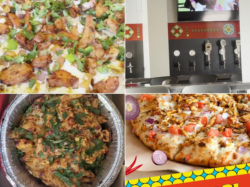 Bollywood Pizza Menu