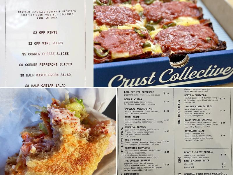 Ruse Crust Collective Slabtown Menu