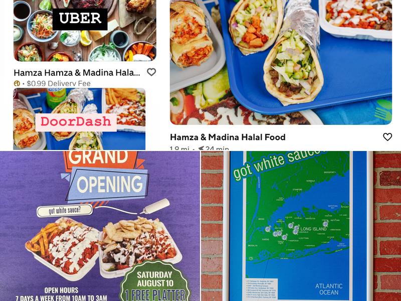 Hamza & Madina Halal Food Menu