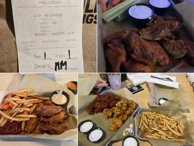 Buffalo Wild Wings Menu