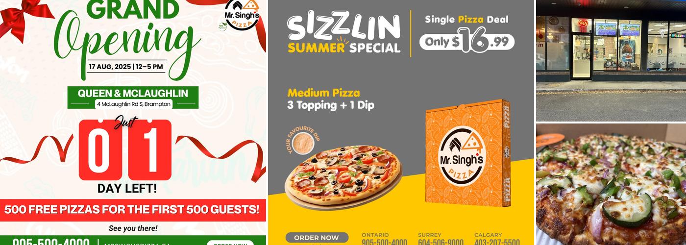 Mr. Singh's Pizza Kitchener