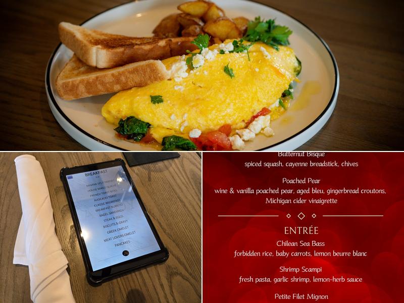 The Alloy Restaurant Menu