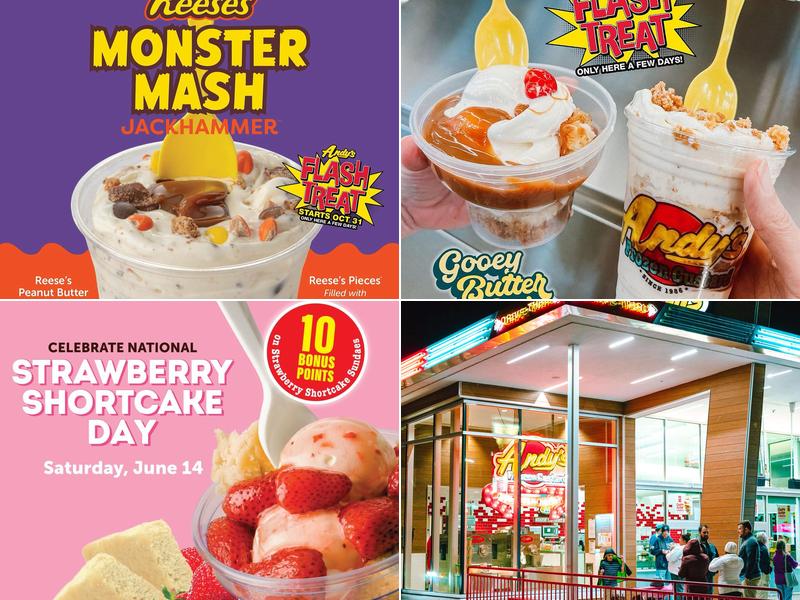 Andy's Frozen Custard 513 N Cedar Bluff Rd, Knoxville