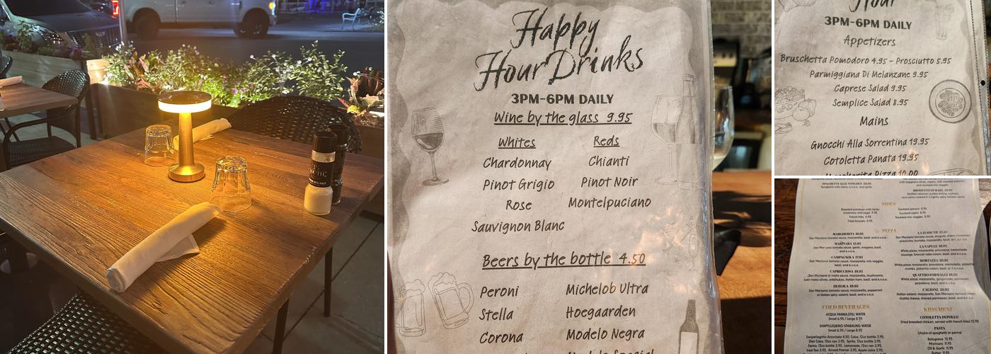 15 South by Napule Menu