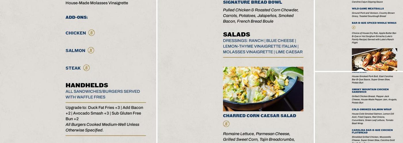 Category 10 Menu