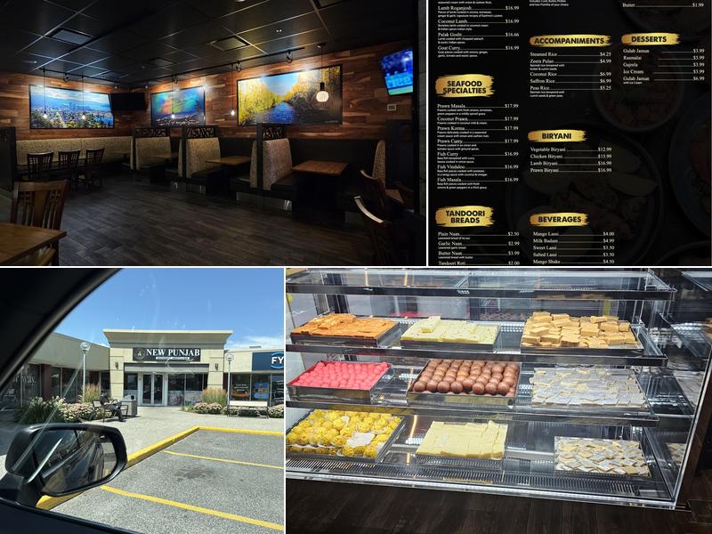 New Punjab Restaurant Sweets & Bar (Spall Plaza) Menu