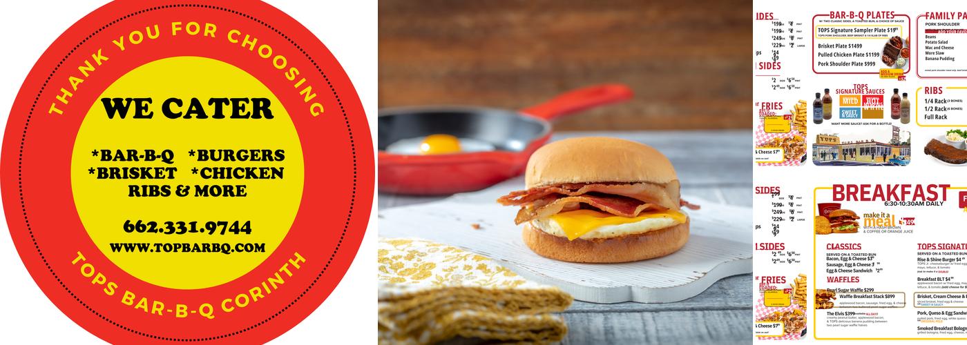 Tops BBQ Menu